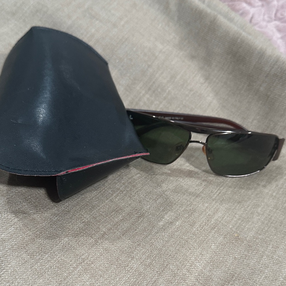 Designer Black/green men Sunglasses with case